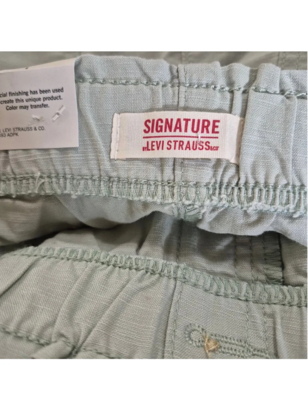 Girls Signature by Levi Strauss & Co. Light Green Shorts L